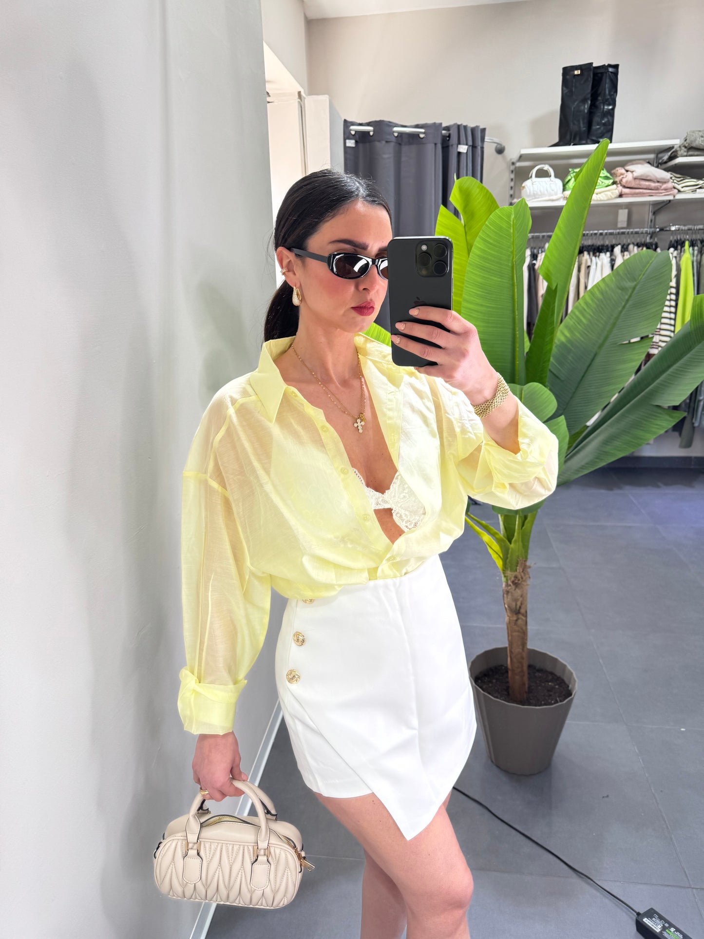 Camicia yellow