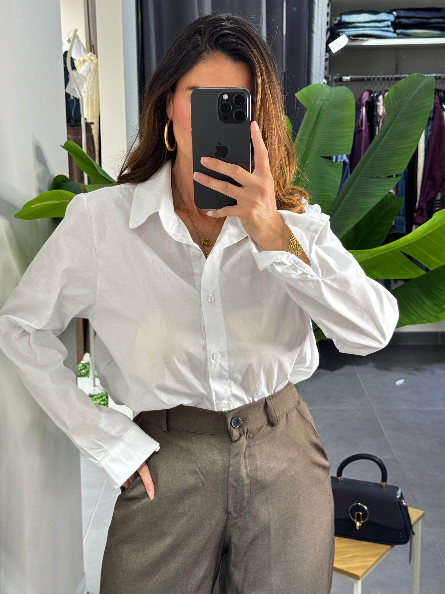 Camicia Cotone Basic