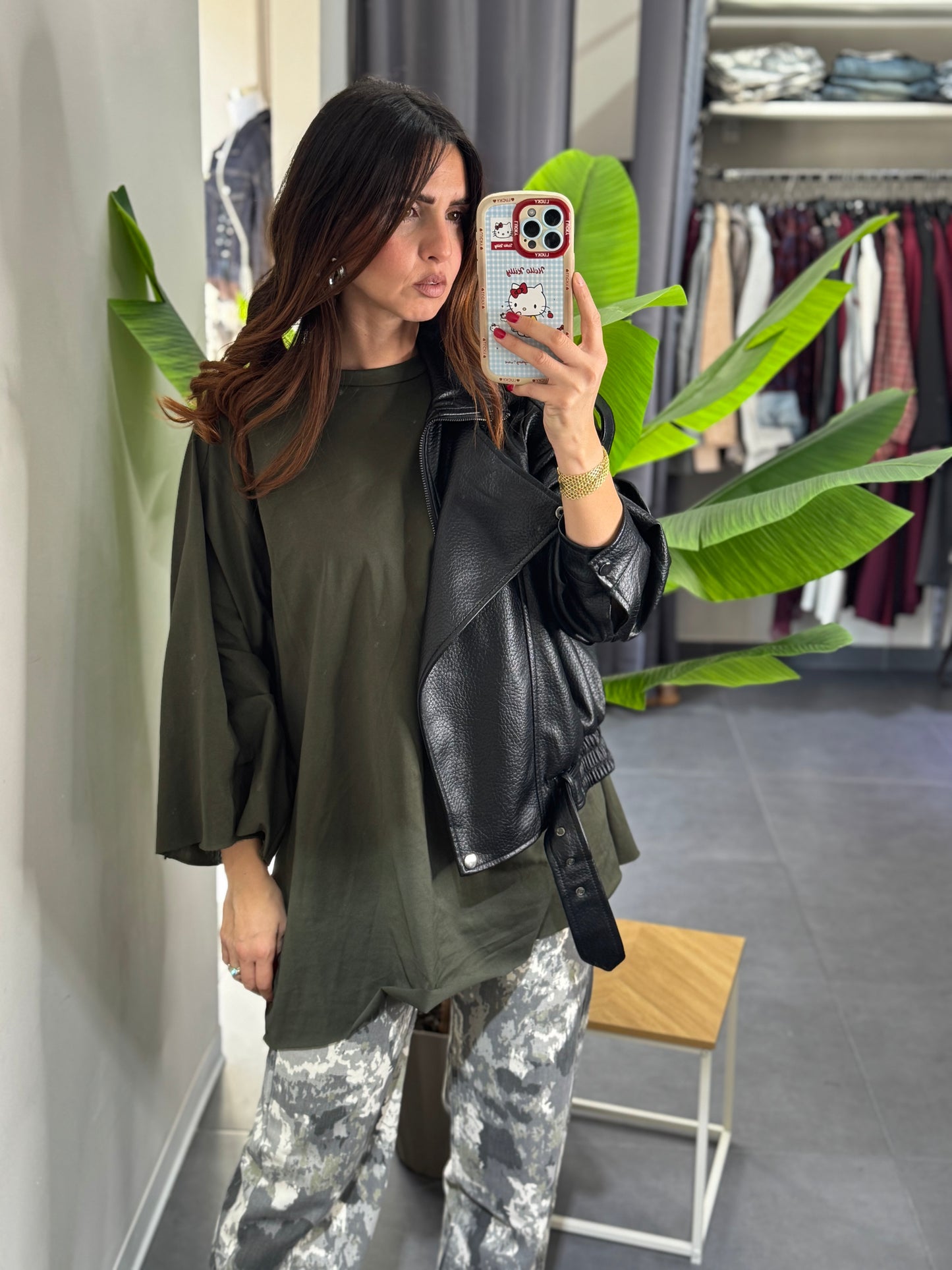 T shirt oversize justwest