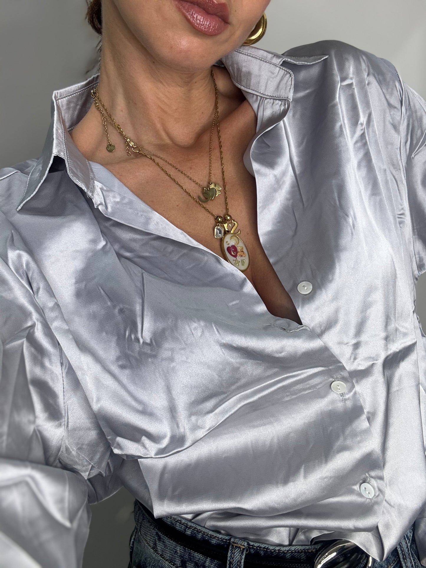 Camicia saten
