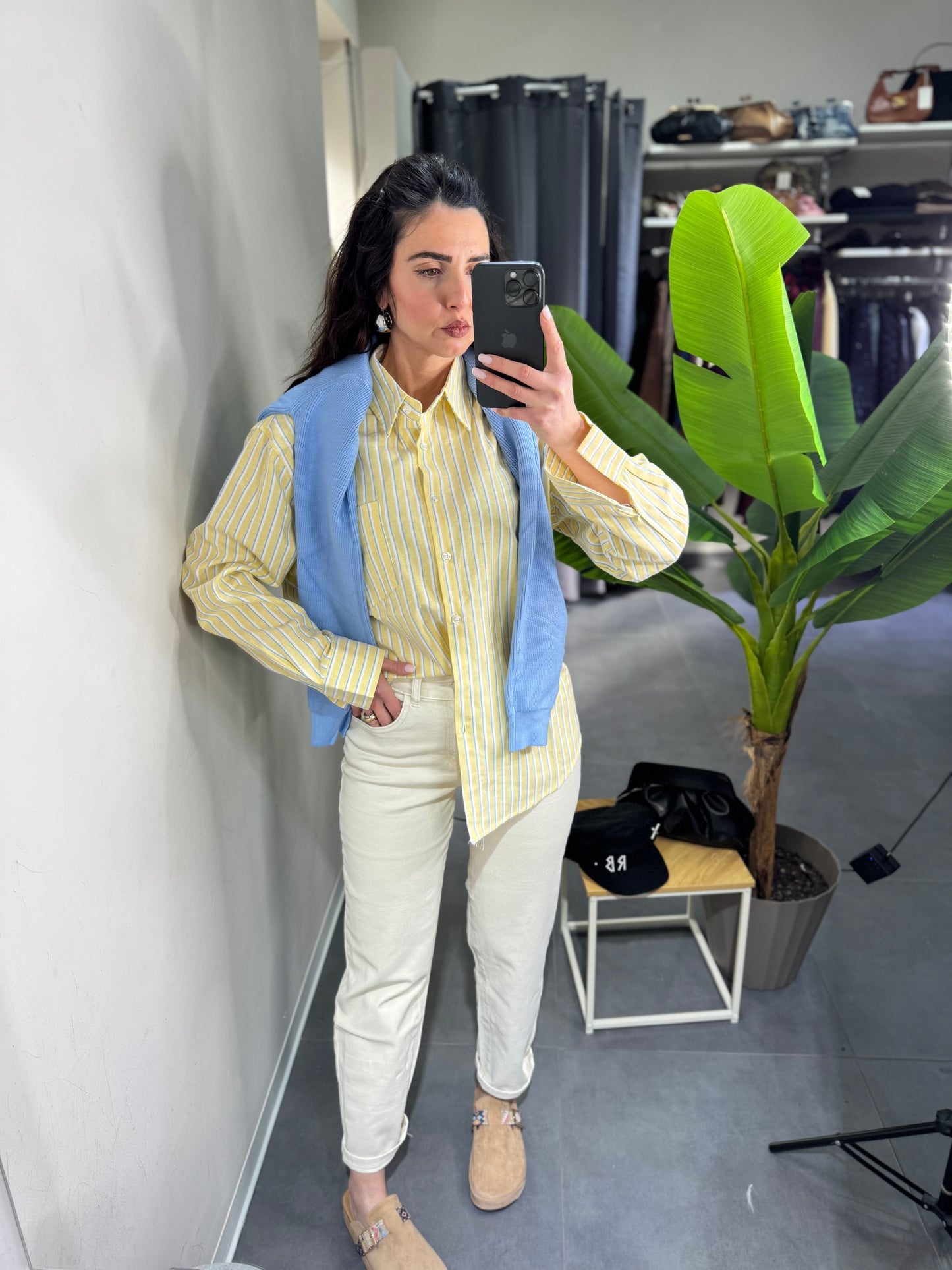 Camicia Monica yellow