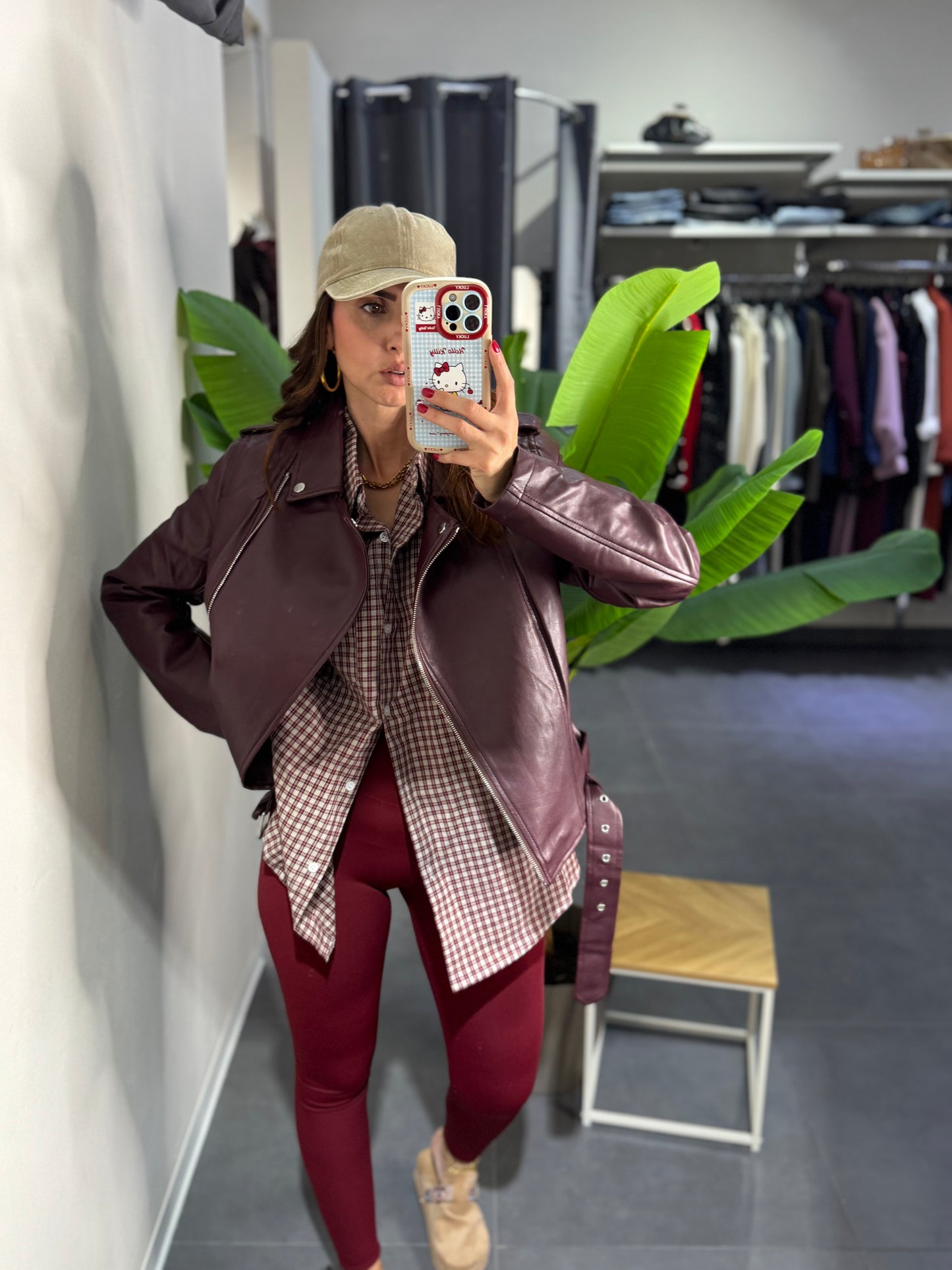 Chiodo Genni bordeaux