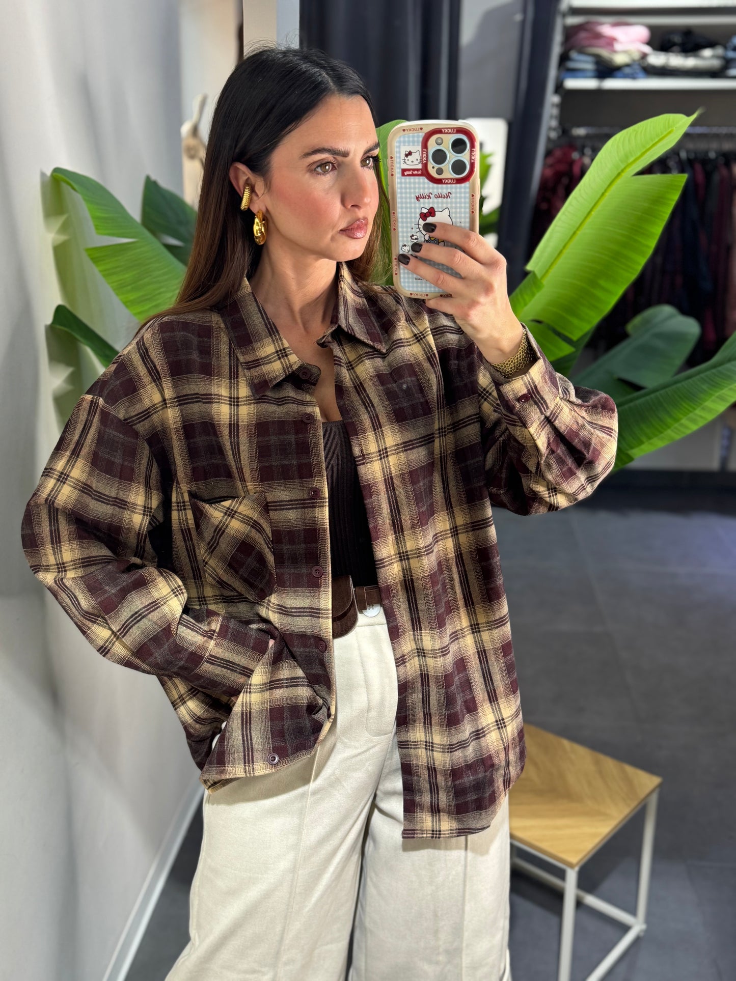 Camicia tartan flanella
