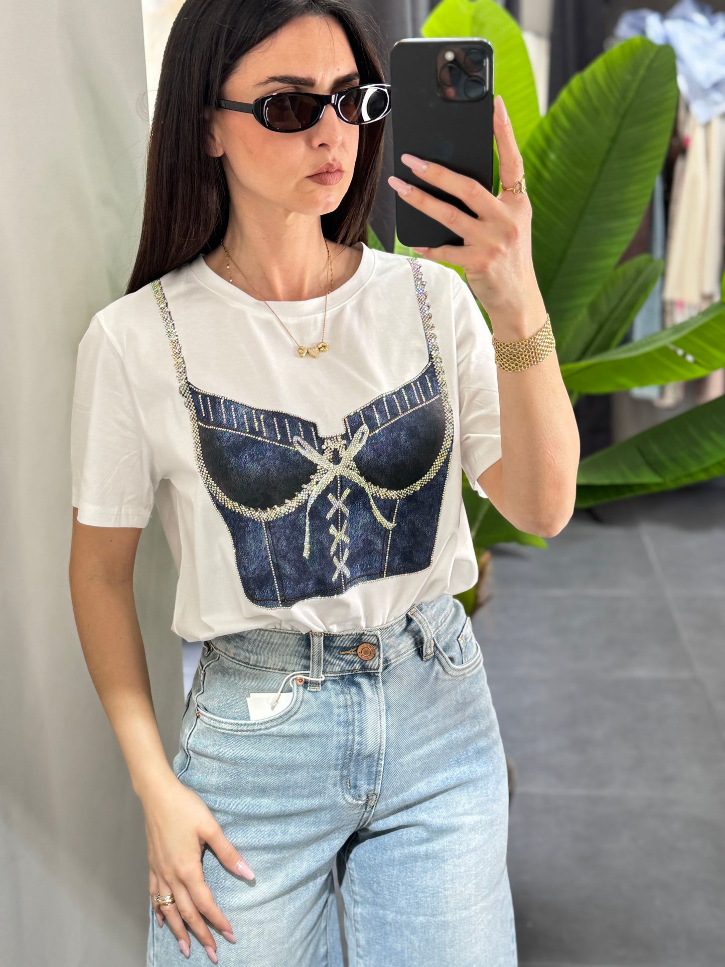 Shirt bustier
