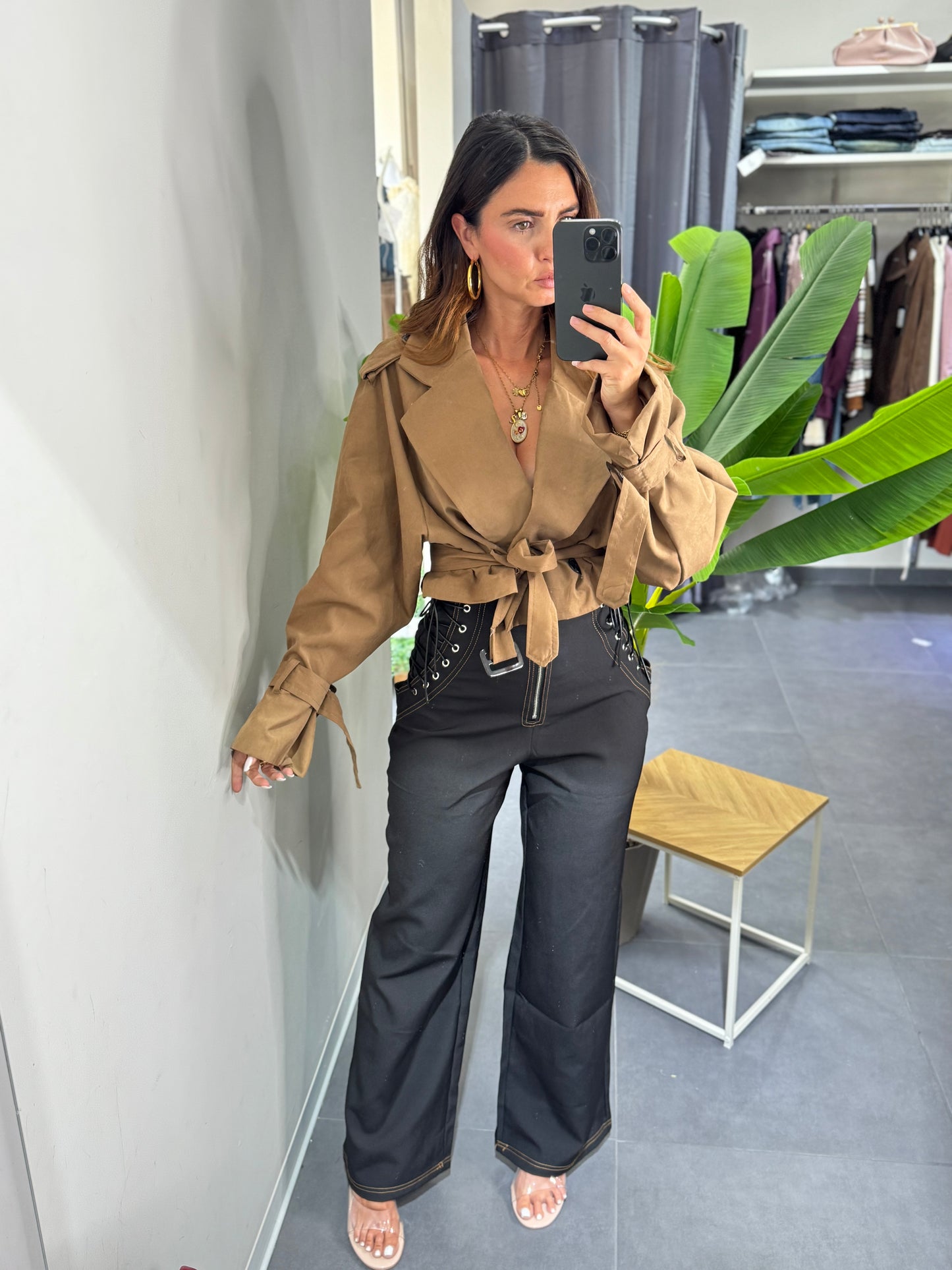 Pantalone stringhe