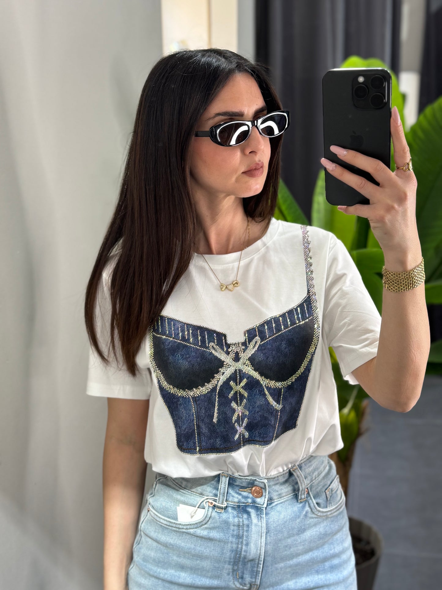 Shirt bustier