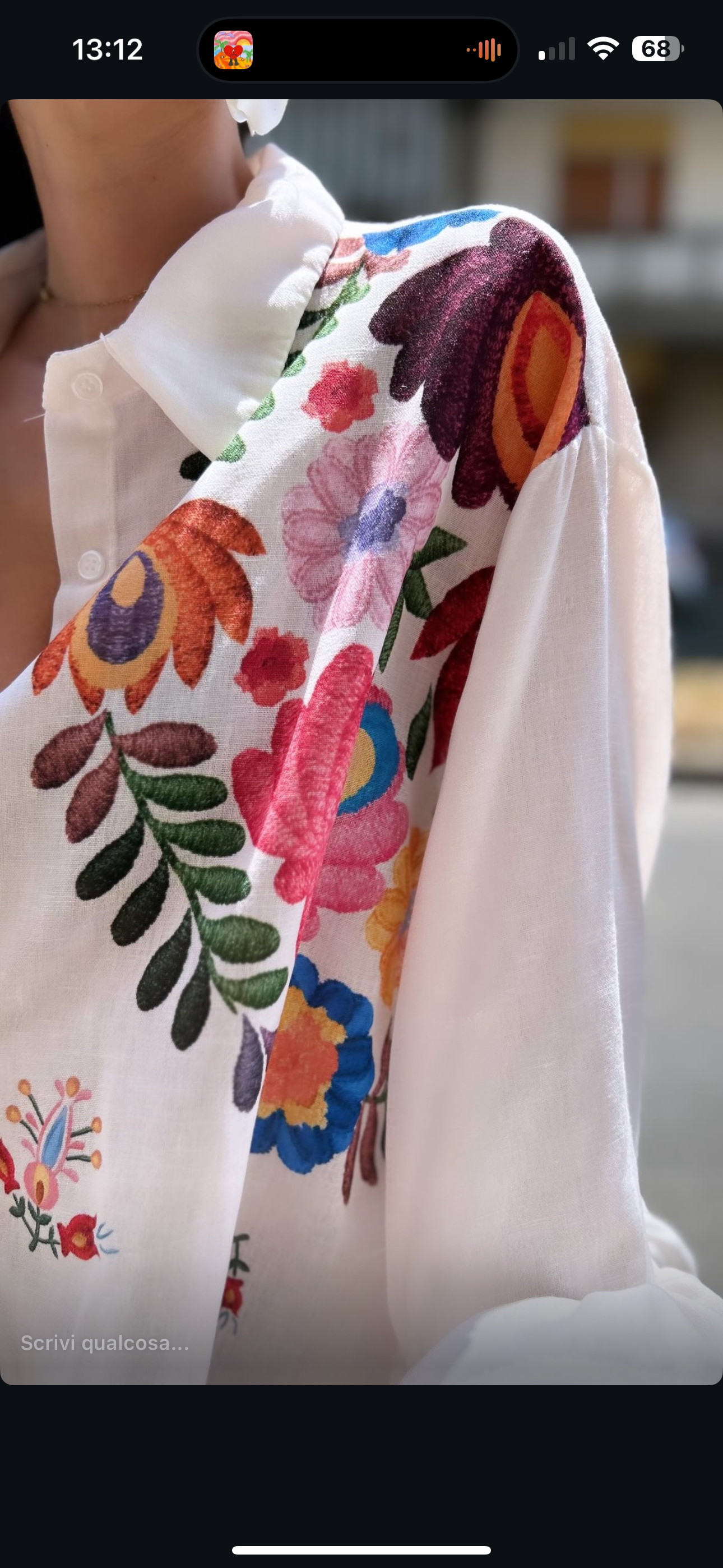 Camicia Flower