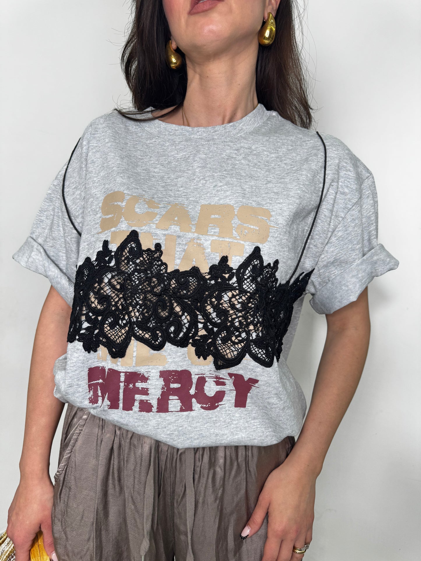 Shirt mercy gray