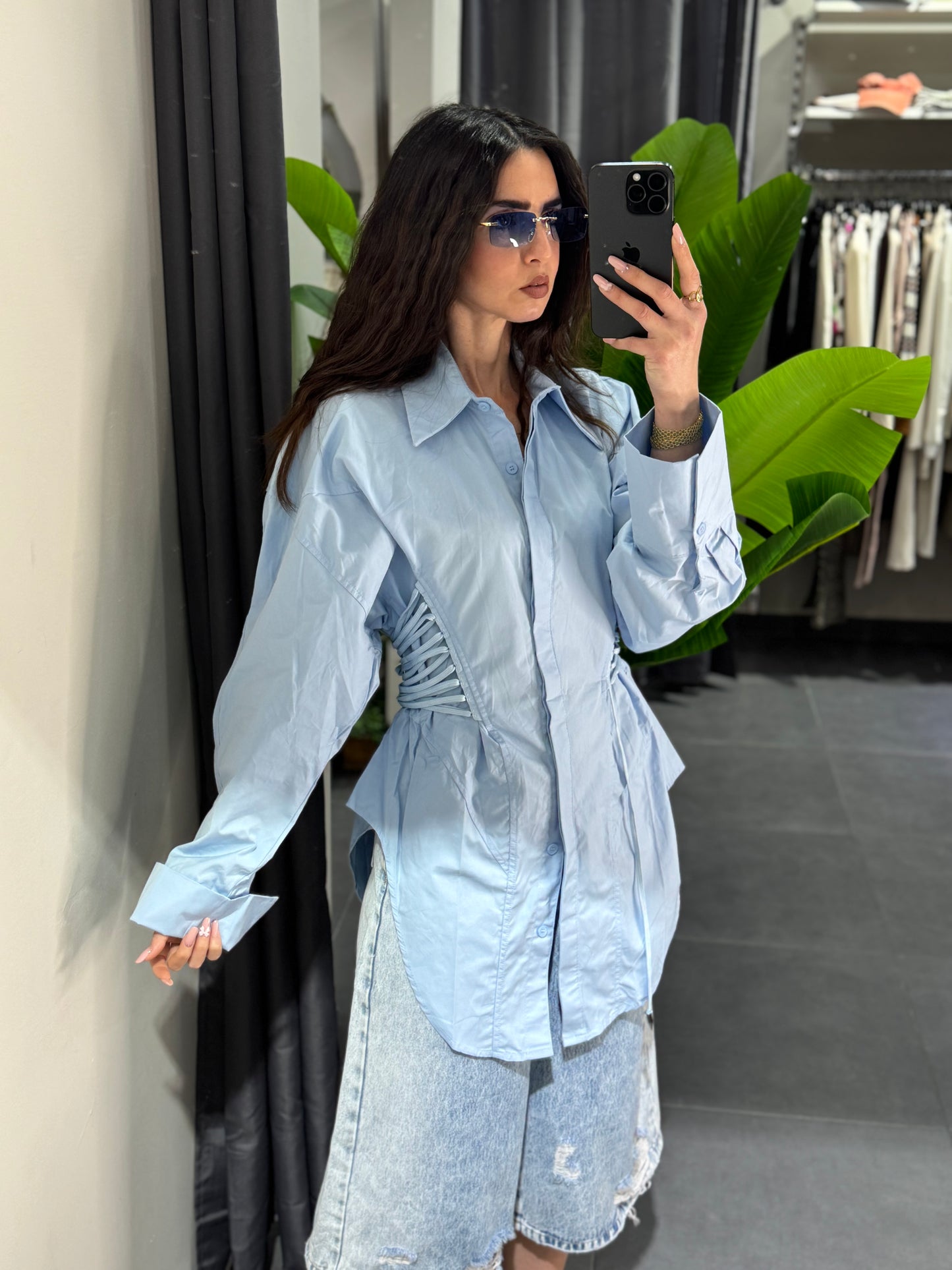 Camicia Stringhe