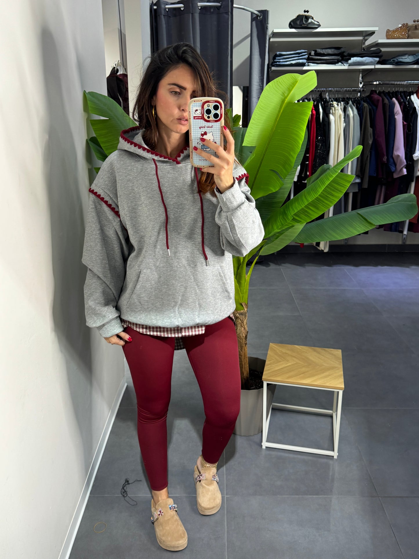Leggings megusto bordeaux