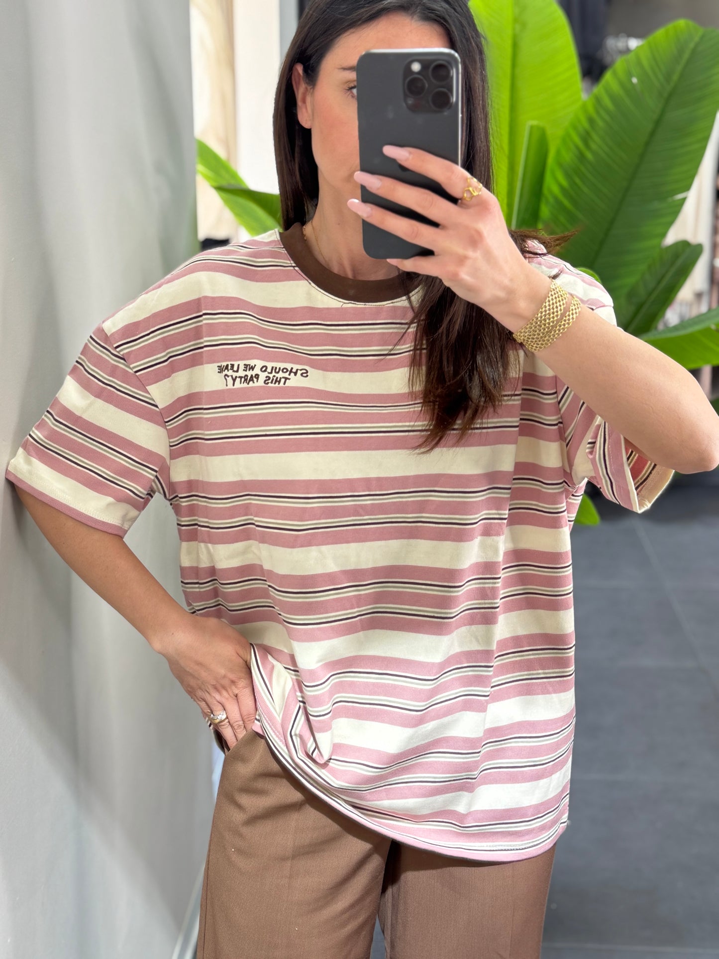 Shirt mille righe