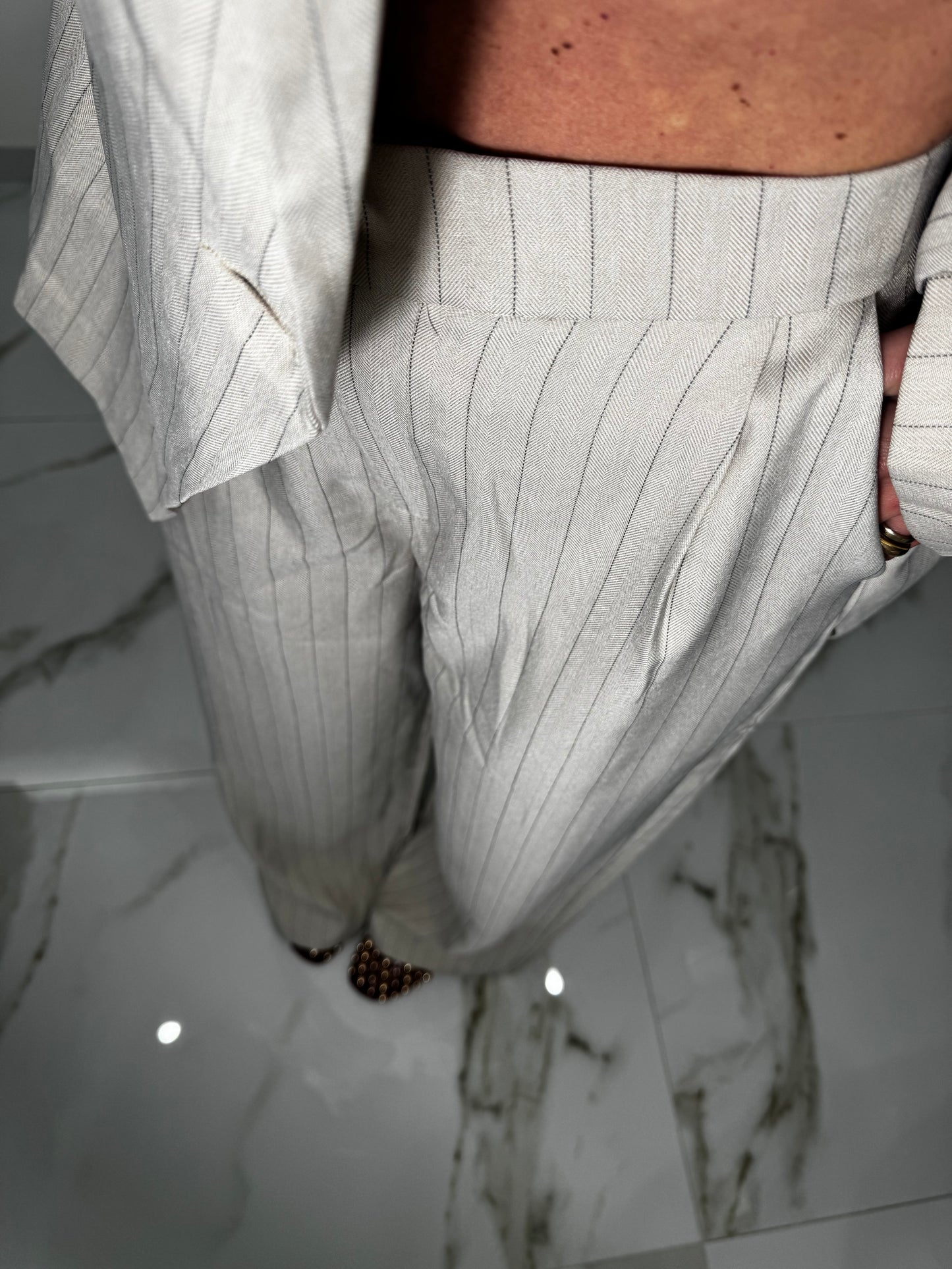 Tailleur gessato favola
