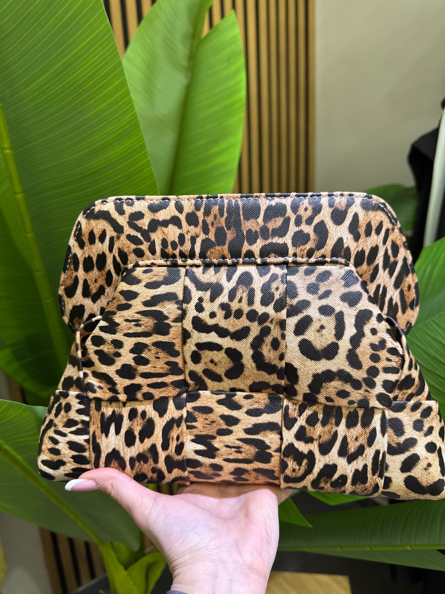 Borsa clutch trapunta