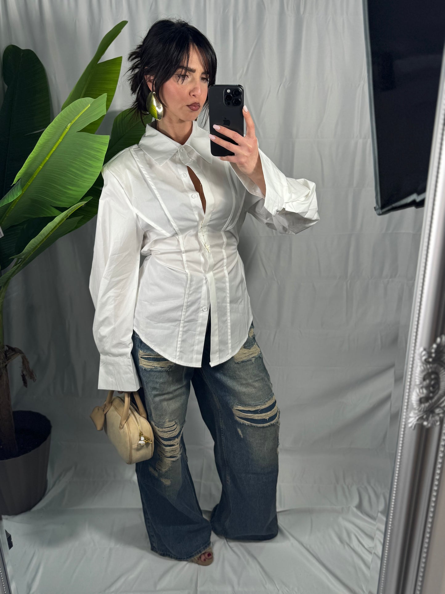 Camicia Azalea bianco