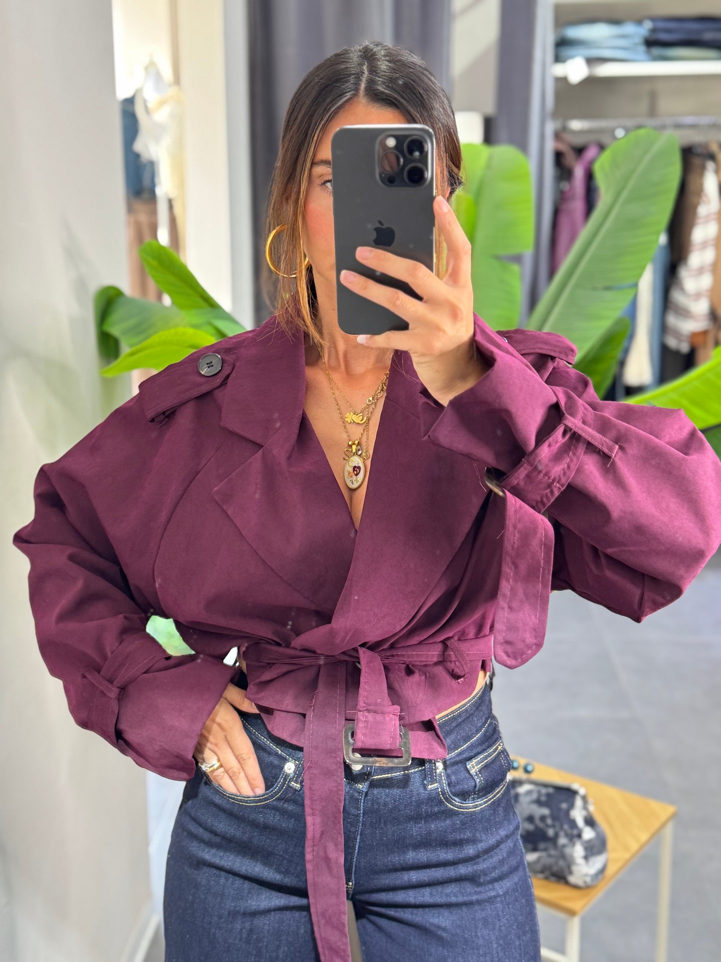 Trench corto