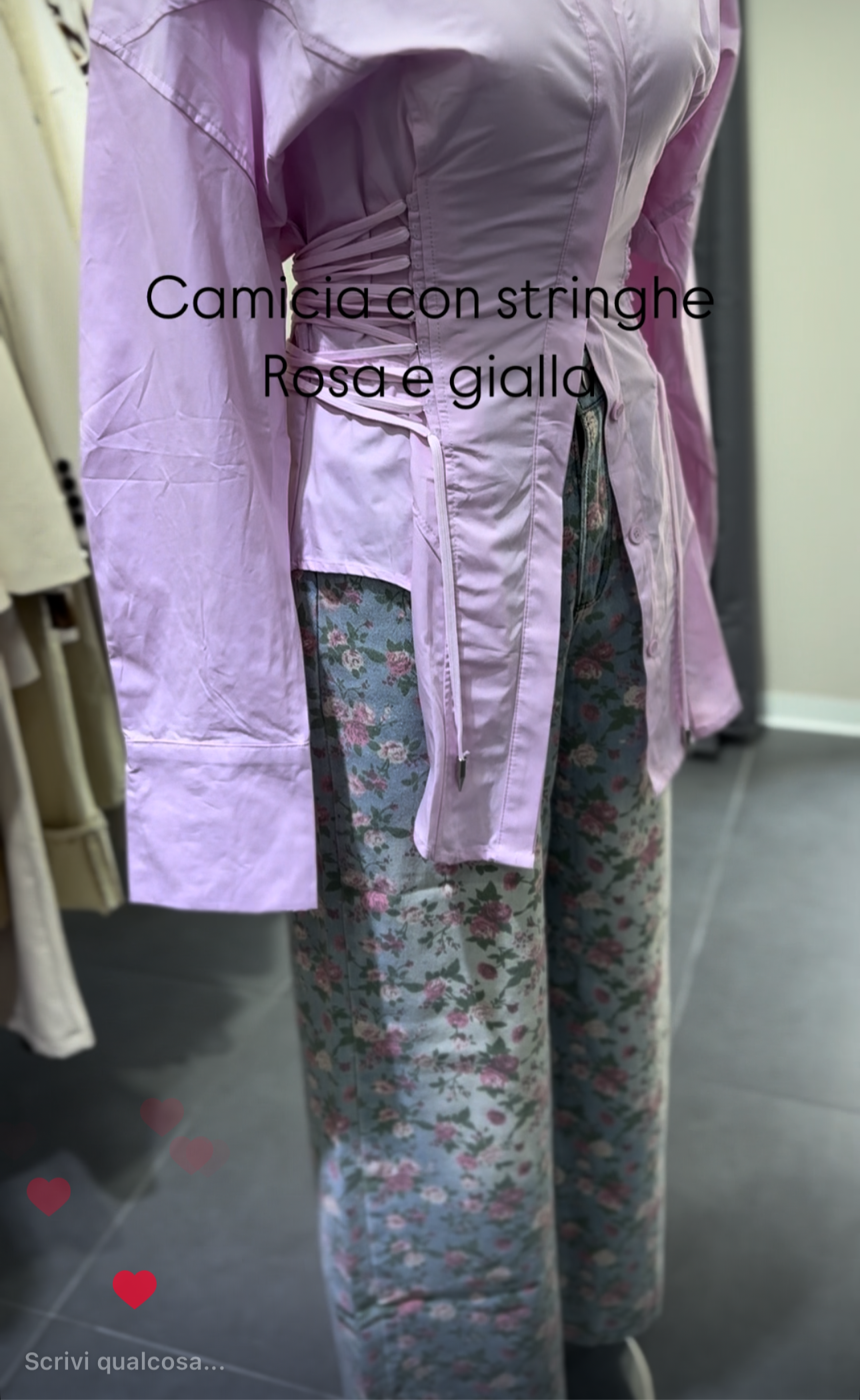 Jeans fiori