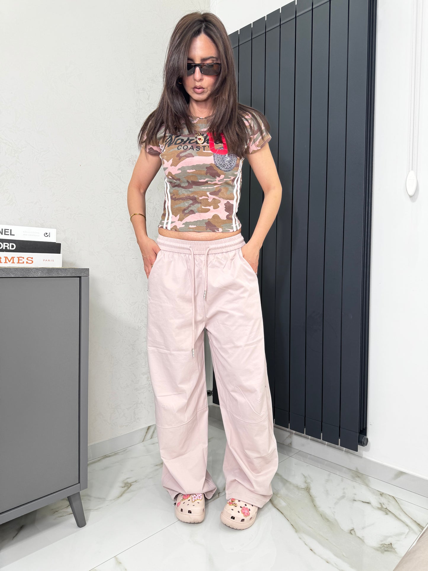 Pantalone Parachute Flora