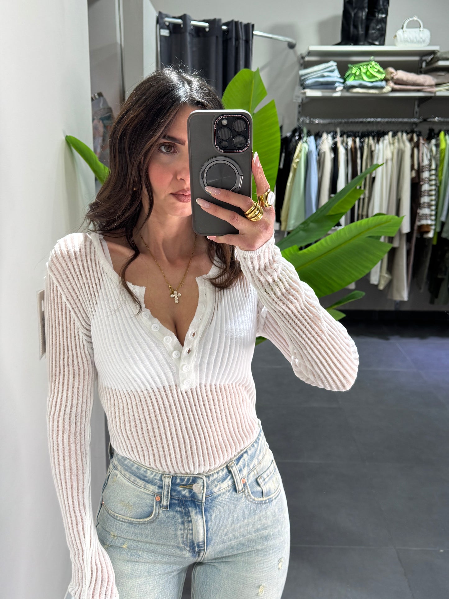 Maglia bottoncini