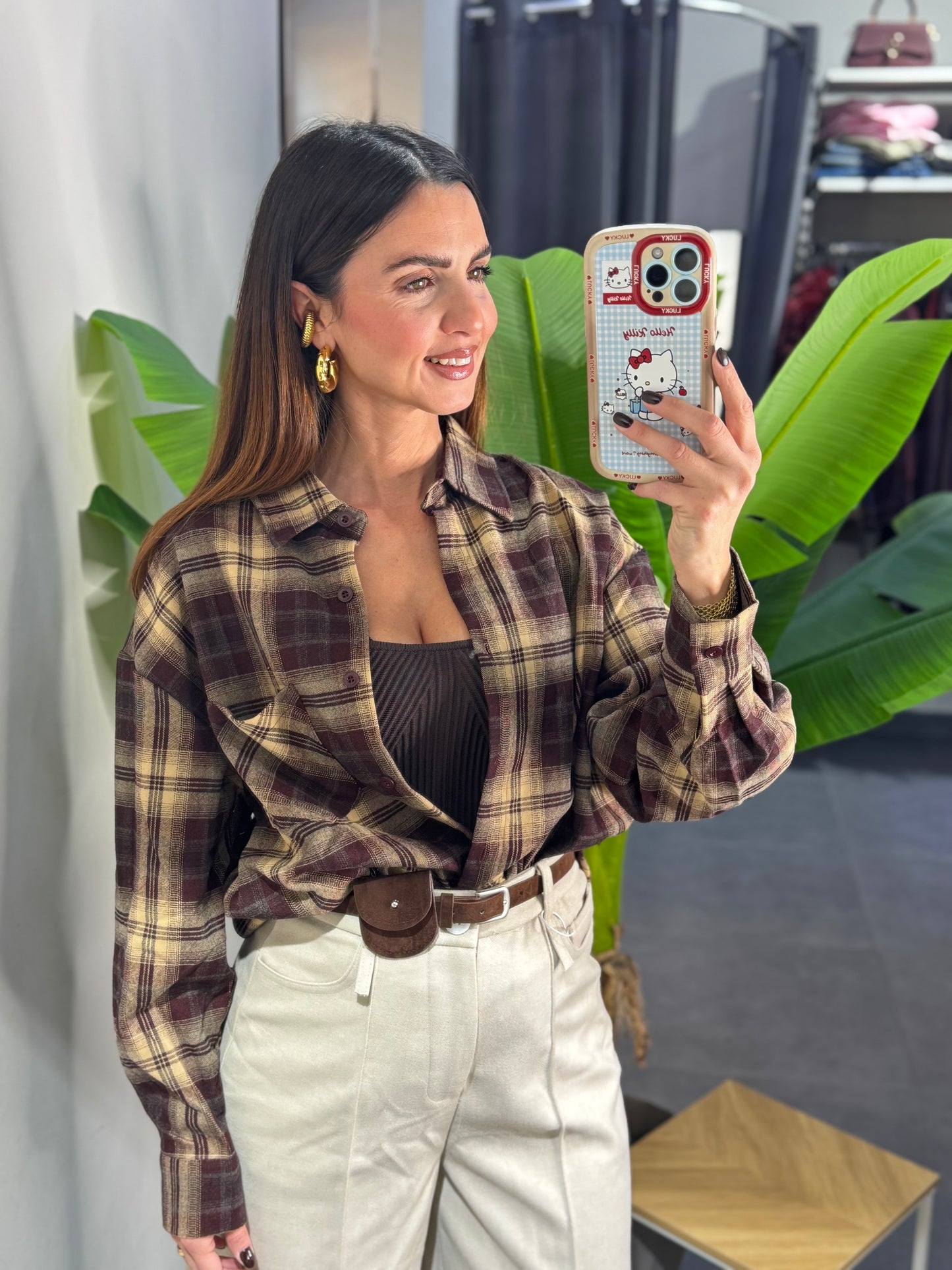 Camicia tartan flanella