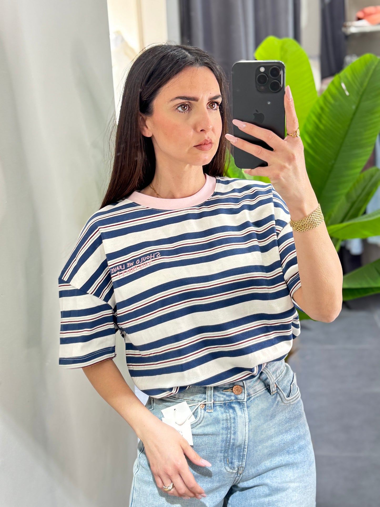Shirt mille righe