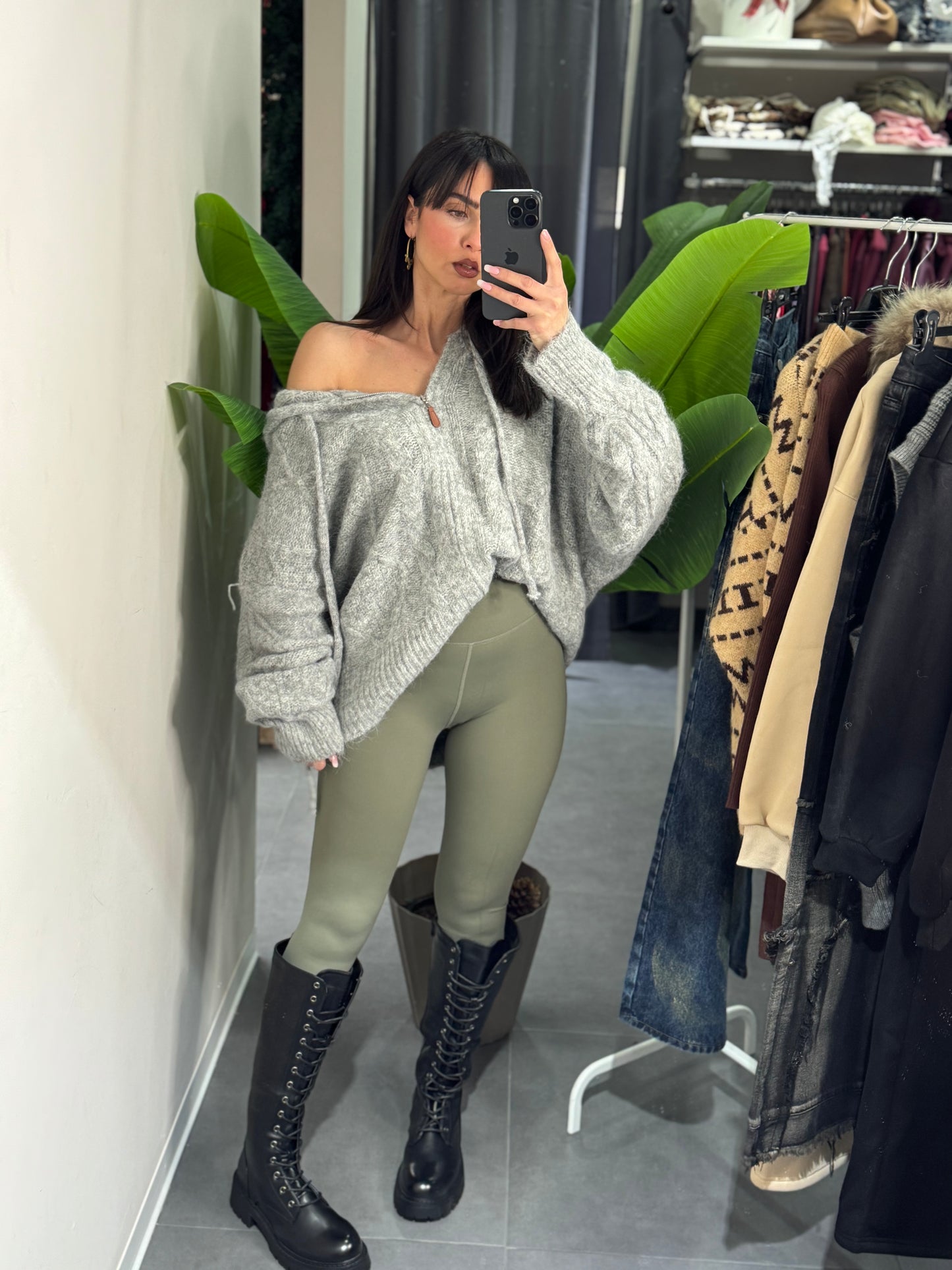 Leggings megusto militare