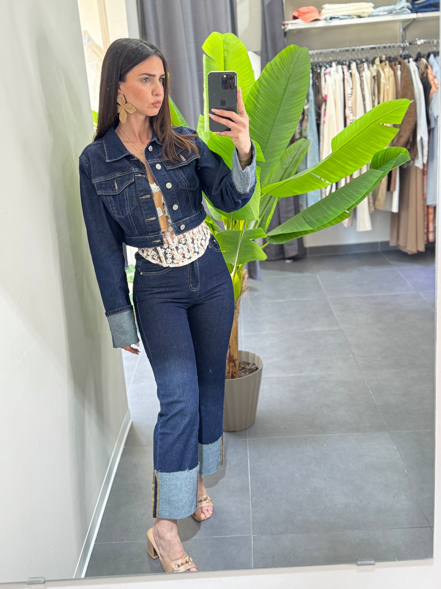 Jeans piegone lavaggio zero