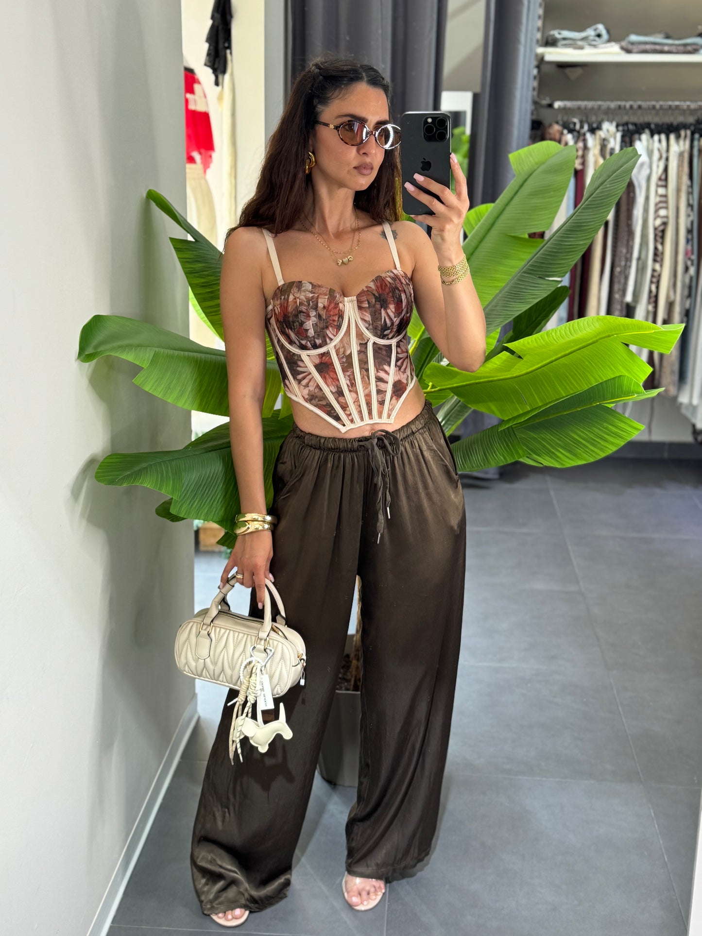 Bustier chocolate