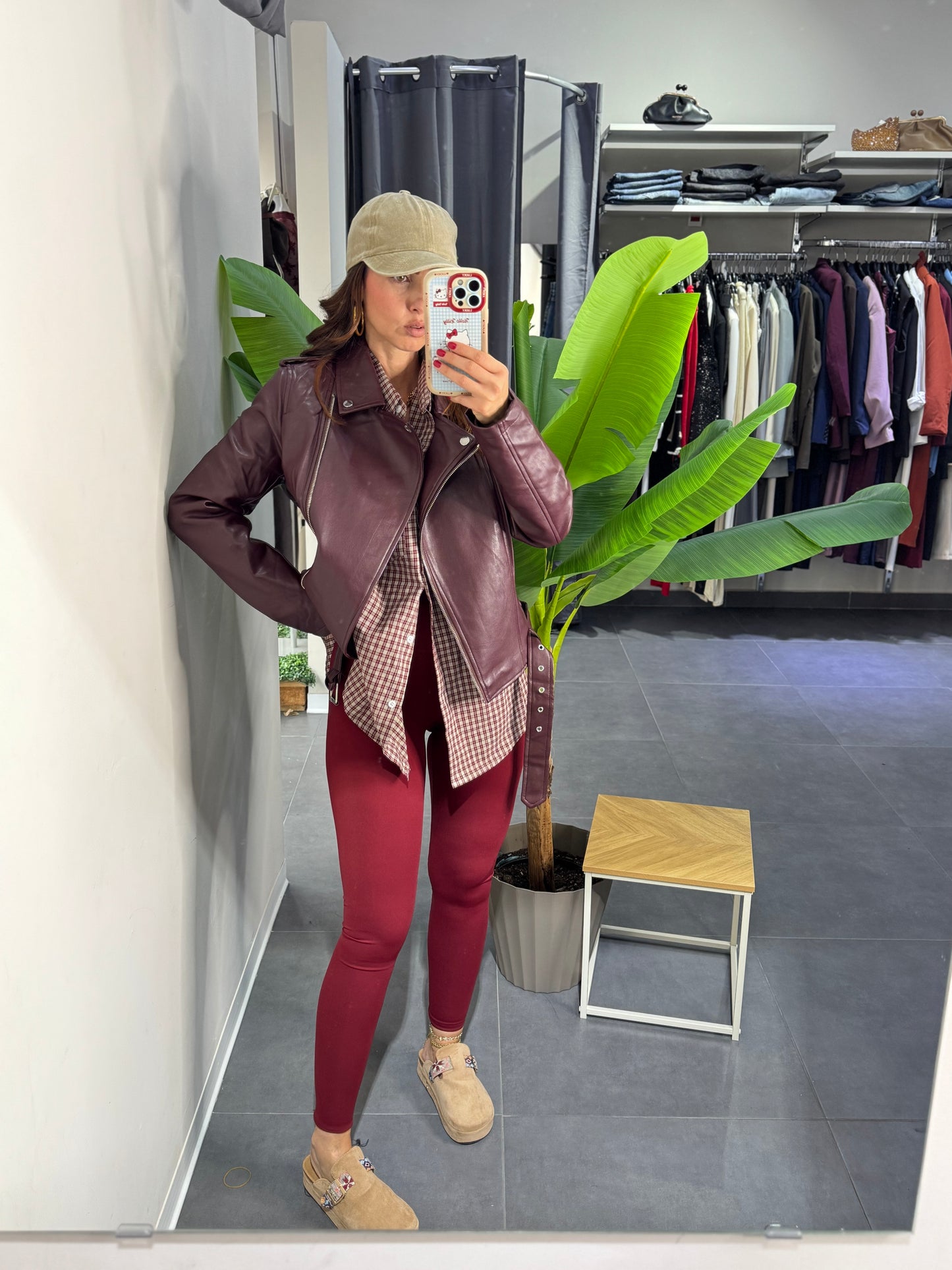 Chiodo Genni bordeaux