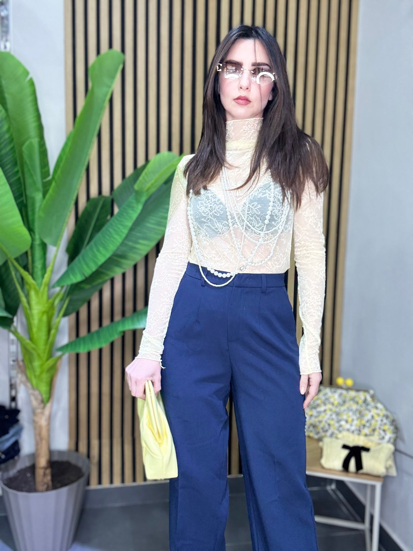 Maglia in pizzo