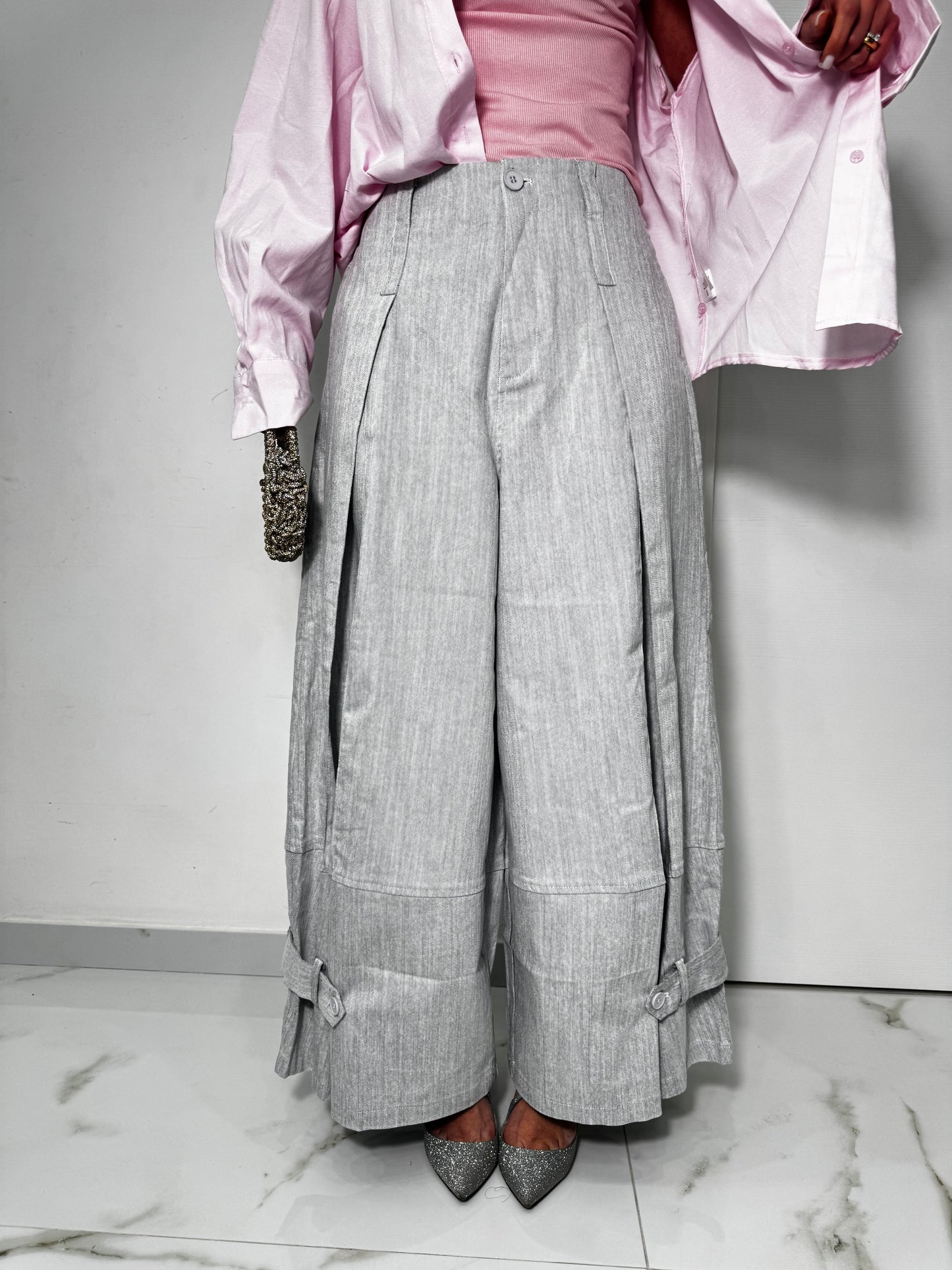 Pantalone Tokyo grigio