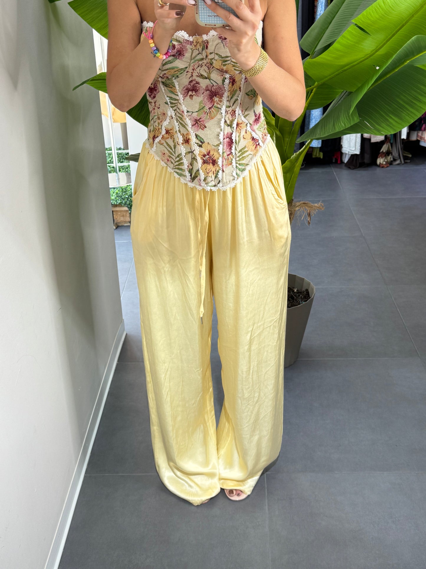 Pantaloni Saten