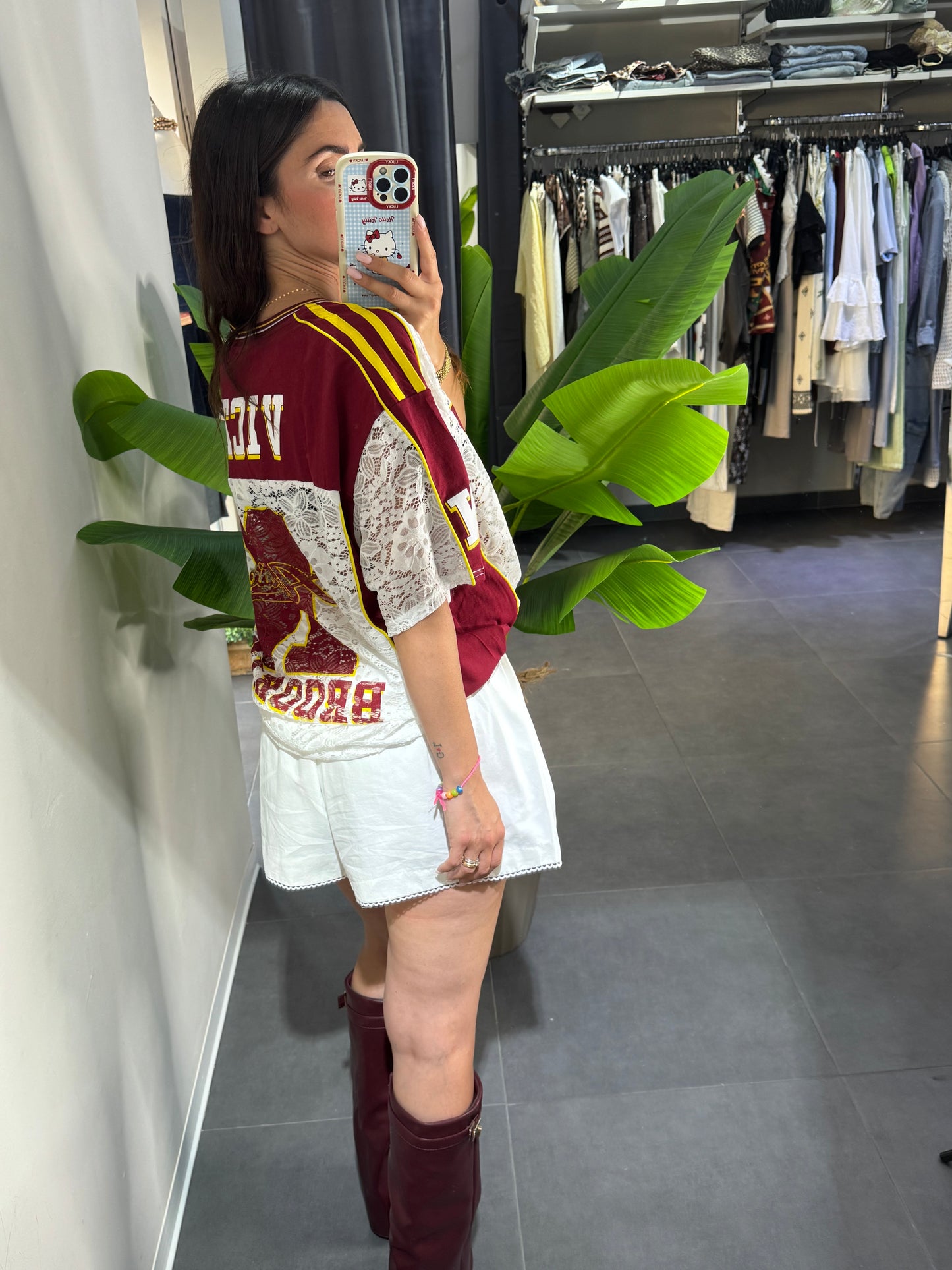 Maglia basket bordeaux