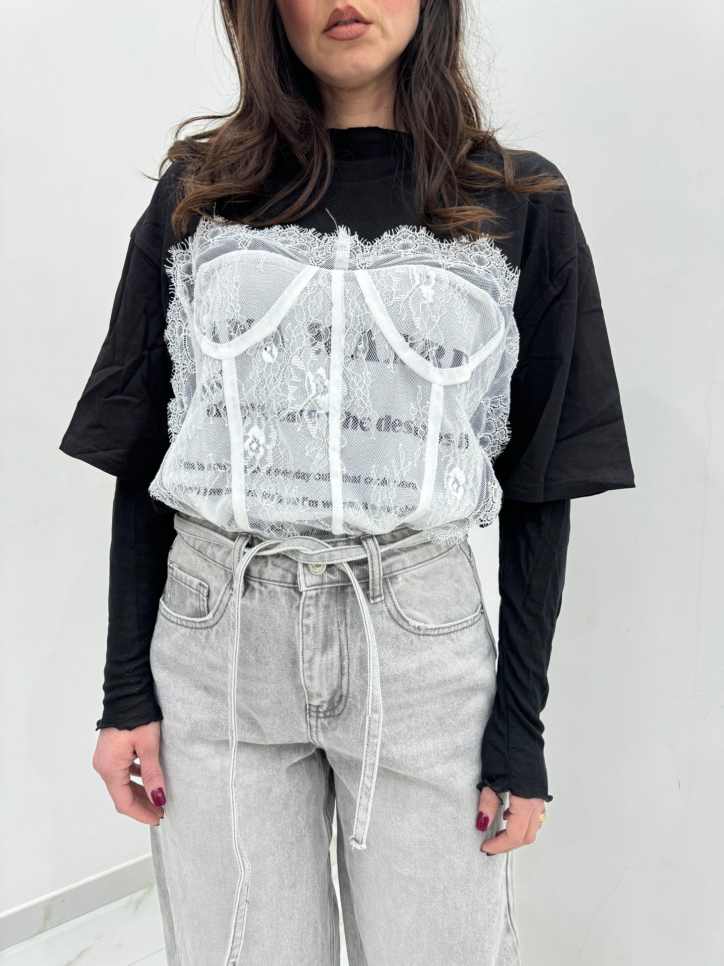 Shirt bustier