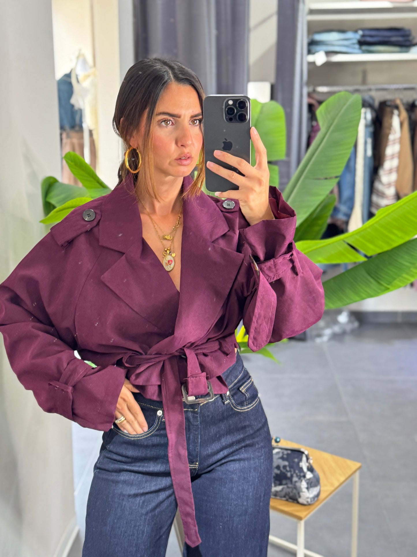 Trench corto