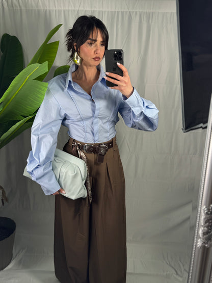 Camicia Azalea azzurro