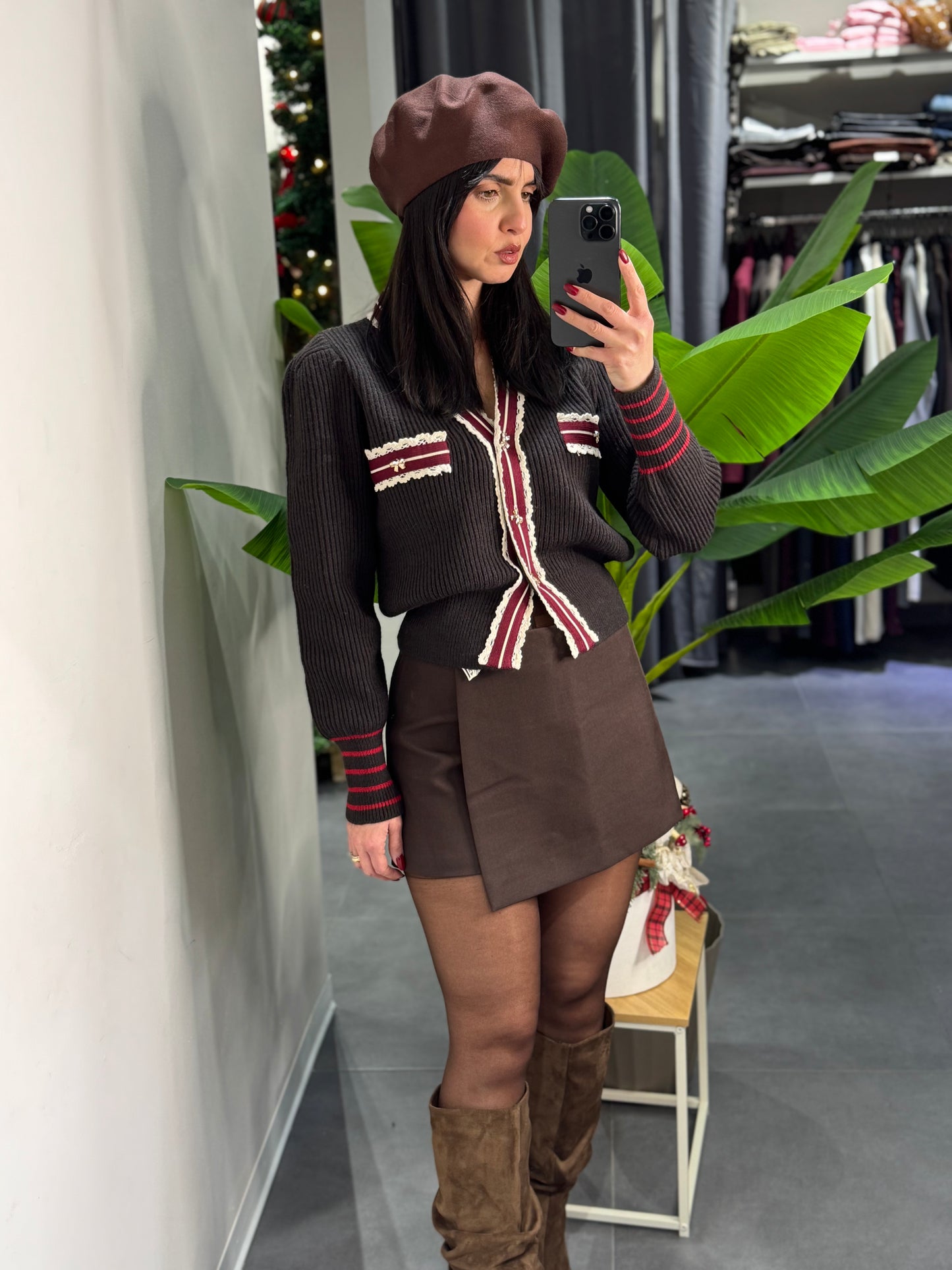 Calze marroni 40 den