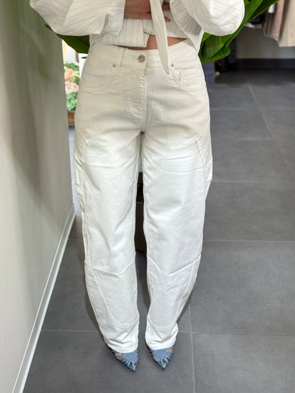 Jeans Ballon white