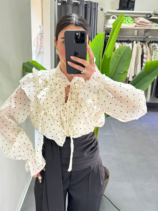 Camicia cuoricini
