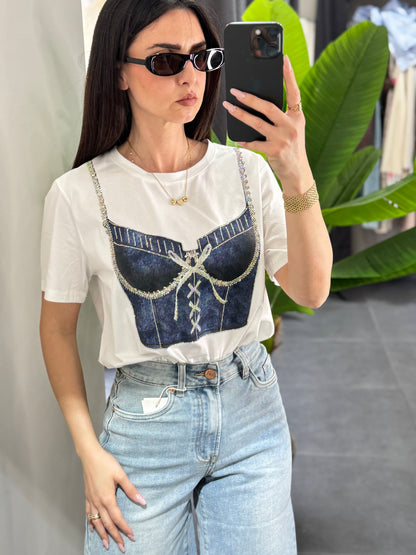 Shirt bustier