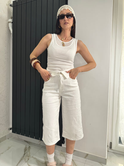 Bermuda denim white