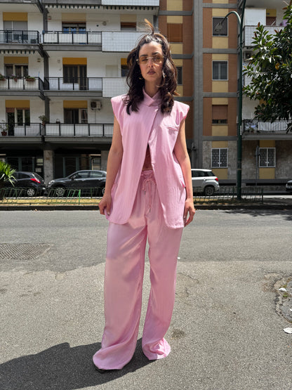 Pantaloni saten