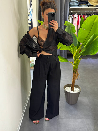 Pantaloni fresh black