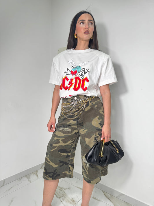 T shirt ACDC barock