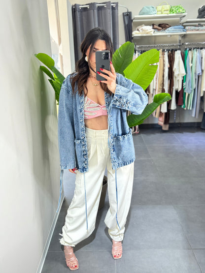 Bralette foglia