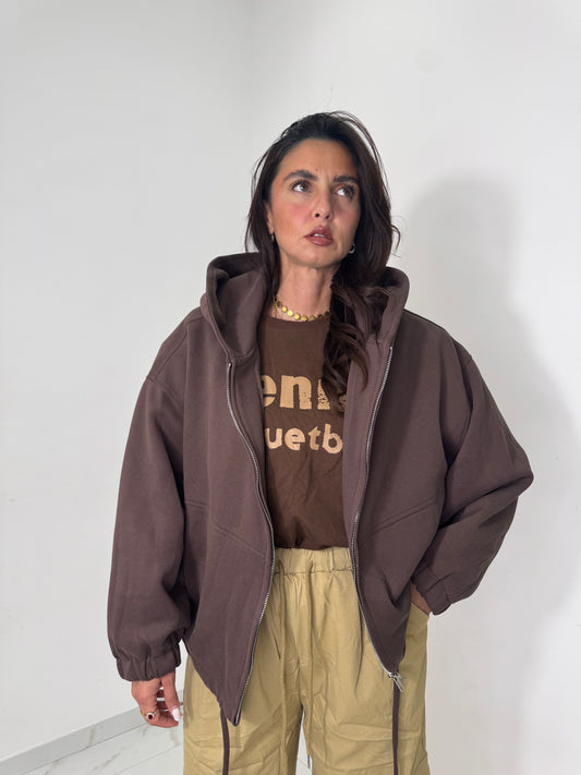 Felpa Monica brown