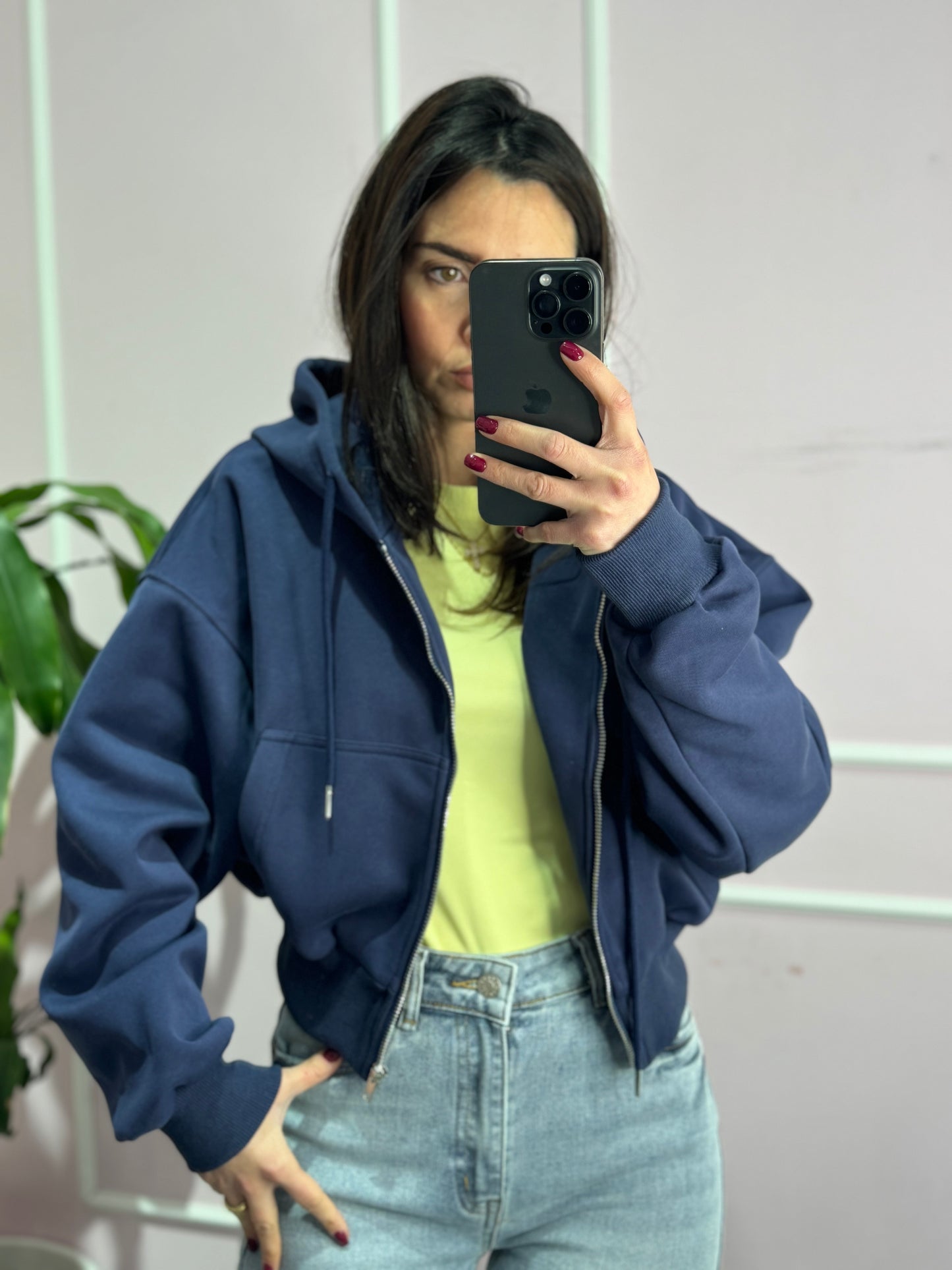 Felpa Crop
