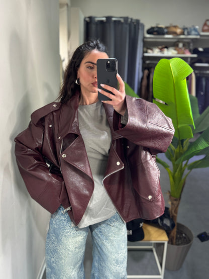 Chiodo spaziale bordeaux