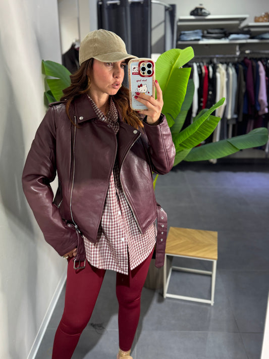 Chiodo Genni bordeaux