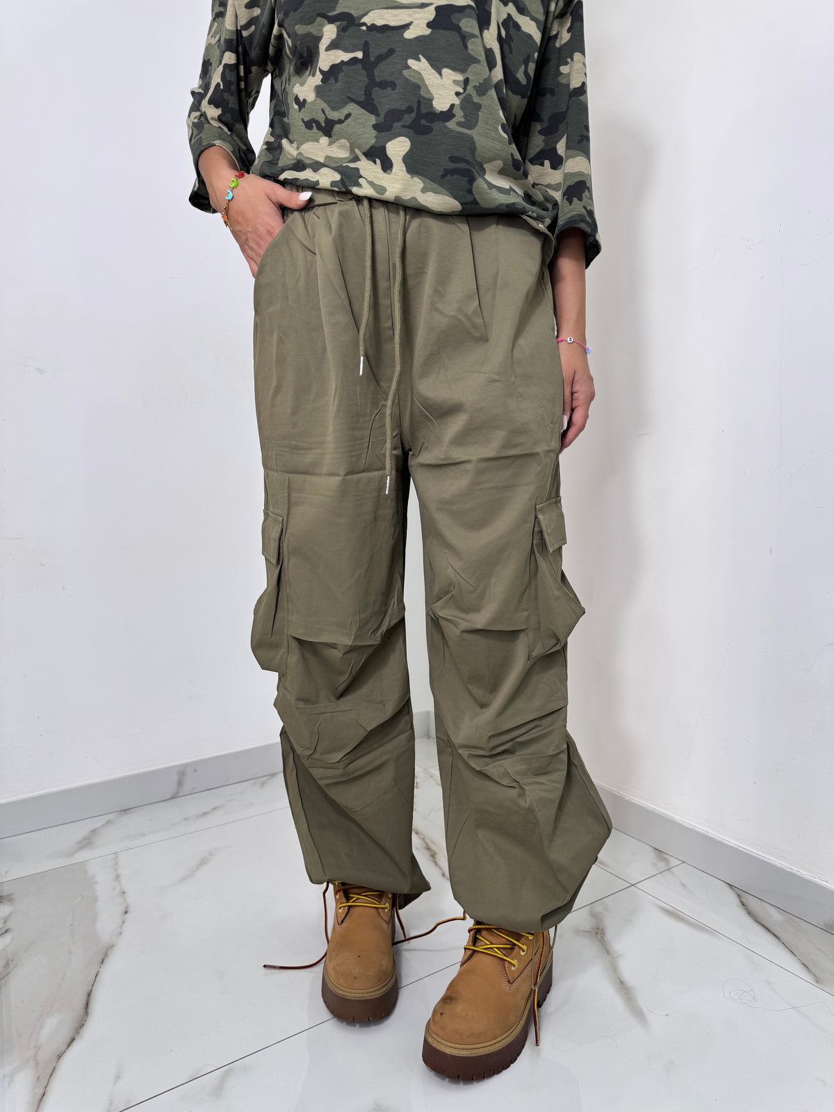 Pantalone cargo all day