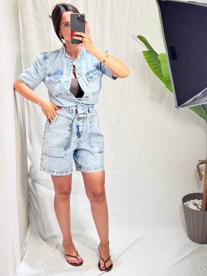 Salopette in denim